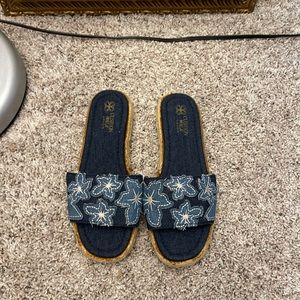 Denim Sandals